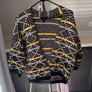 H&M Black and Yellow Knit Sweater